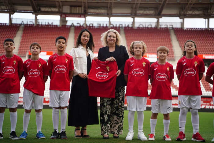  Driving the future: <span>Juver supports the youth academy</span> from Real Murcia CF