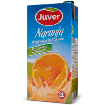 Juver Refreshing drink Orange